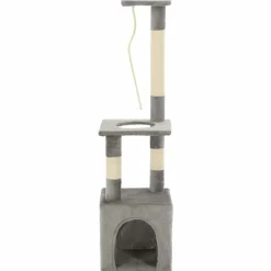 vidaXL kradsetræ til katte med sisal-kradsestolper 109 cm grå
