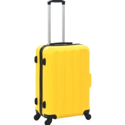 vidaXL kuffertsæt i 3 dele hardcase ABS gul