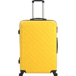 vidaXL kuffertsæt i 3 dele hardcase ABS gul
