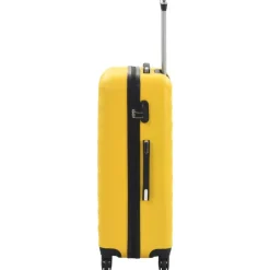 vidaXL kuffertsæt i 3 dele hardcase ABS gul
