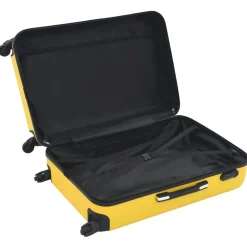 vidaXL kuffertsæt i 3 dele hardcase ABS gul