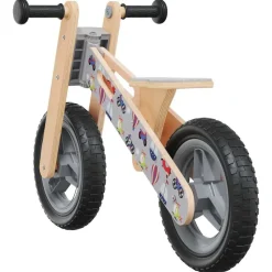 vidaXL løbecykel til børn print grå