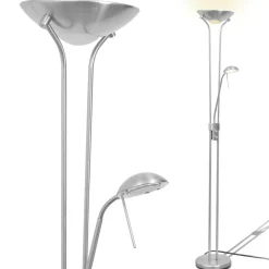 vidaXL LED-gulvlampe dæmpbar 23 W