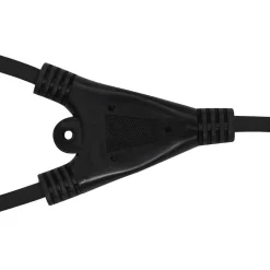 vidaXL LED-projektør med håndtag 2x50 W varm hvid