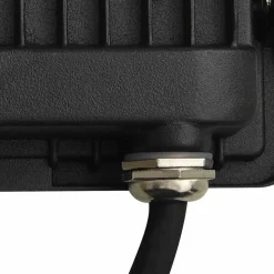 vidaXL LED-projektør med sensor 100 W varm hvid