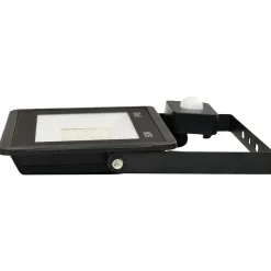 vidaXL LED-projektør med sensor 50 W varmt hvidt lys