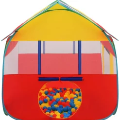vidaXL legetelt med 550 bolde 123x120x126 cm