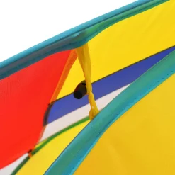 vidaXL legetelt med 550 bolde 123x120x126 cm