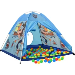 vidaXL legetelt til børn med 250 bolde 120x120x90 cm
