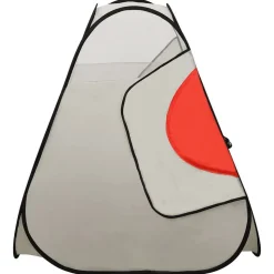 vidaXL legetelt til børn 174x86x101 cm 250 bolde elefant grå