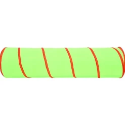 vidaXL legetunnel til børn 175 cm 250 bolde polyester grøn