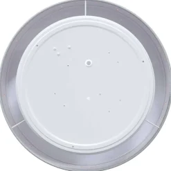 vidaXL Loftlampe med spotlights Grå 30 x 30 x 13,5 cm Stof