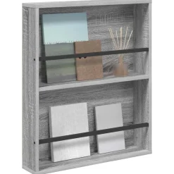 vidaXL Magasin Rack Grå Sonoma 60 x 12 x 70 cm Konstrueret træ