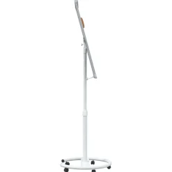 vidaXL Magnetisk whiteboard Grå og Hvid 62 x 62,5 x 197 cm EPS