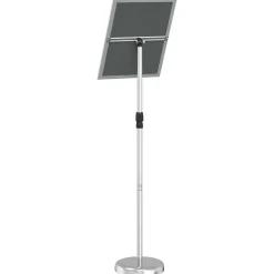 vidaXL Messeskærme Sølv 30 x 25 x 128 cm Aluminium