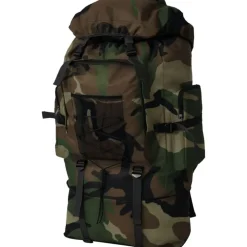 vidaXL Militærygsæk XXL 100 l Camouflage