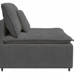 vidaXL modulopbygget sofacentermodul med hynder 100 cm mørkegrå
