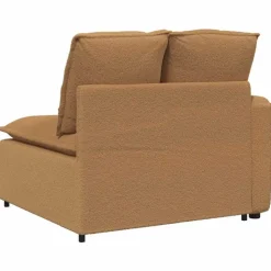 vidaXL modulopbygget sofaarmlænsendemodul med hynder 100 cm beige