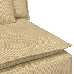 vidaXL modulsofa med hynder grågrøn