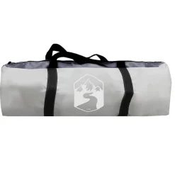 vidaXL Myggenetstelt Grå 434 x 434 x 230 cm Polyester og Fiberglass