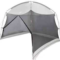 vidaXL Myggenetstelt Grå 320 x 320 x 218 cm Polyester og Fiberglass