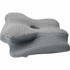 vidaXL Nakkepude Grå Memory Skum 58 x 38 x 12 cm