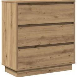 vidaXL Natskab Artisan Egetræ 71 x 34,5 x 75 cm Konstrueret træ