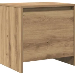 vidaXL Natskab Artisan Egetræ 45 x 34 x 44,5 cm Konstrueret træ