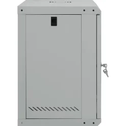vidaXL Netværksskab med opbevaring Grå 53 x 45 x 60 cm Stål