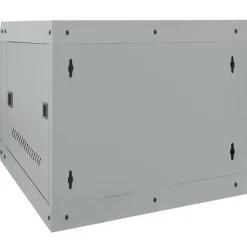 vidaXL Netværksskab med opbevaring Grå 53 x 60 x 45 cm Stål