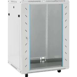 vidaXL netværksskab 60x45x86 cm 15U 19" IP20 grå