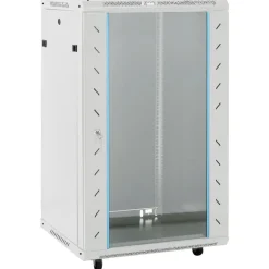 vidaXL netværksskab 60x60x120 cm 18U 19" IP20 grå