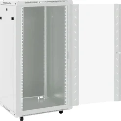 vidaXL netværksskab 60x60x120 cm 22U 19" IP20 grå