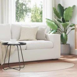 vidaXL Områdetæpper HUARTE Beige 80 x 150 cm Polyester