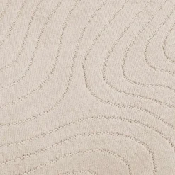 vidaXL Områdetæpper Rektangulær PALMERAS Beige 80 x 150 cm Polyester