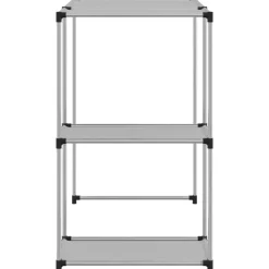 vidaXL opbevaringsreol over vaskemaskine 87x55x90,5 cm jern grå