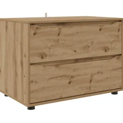 vidaXL Opbevaringsskab Artisan Egetræ 80 x 48 x 57 cm Konstrueret træ