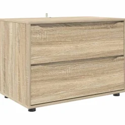 vidaXL Opbevaringsskab Sonoma eg 80 x 48 x 57 cm Konstrueret træ
