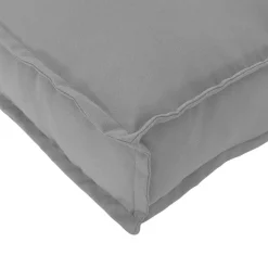 vidaXL Palle Pudesæt 2 pcs Grå 100 x 40 x 8 cm Oxford Stof