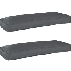 vidaXL Palle Pudesæt 2 pcs Antracit 100 x 40 x 8 cm Oxford Stof
