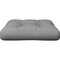 vidaxL pallehynde 50x50x12 cm stof grå
