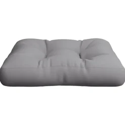 vidaxL pallehynde 50x50x12 cm stof grå