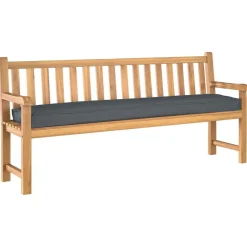 vidaXL Pallet pude Antracit 200 x 40 x 8 cm Oxford Stof