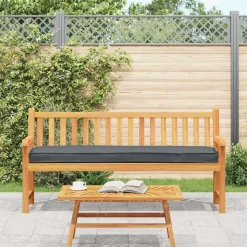 vidaXL Pallet pude Antracit 200 x 40 x 8 cm Oxford Stof