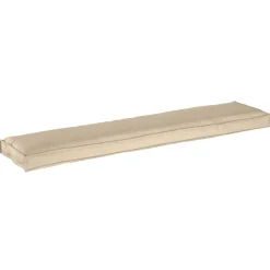 vidaXL Pallet pude Beige 180 x 40 x 8 cm Oxford stof