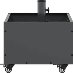 vidaXL Parasolfod Antracit 45 x 45 x 45 cm Stål