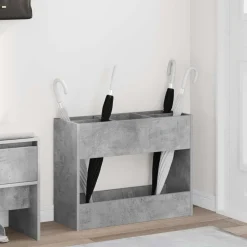 vidaXL Parasolfod Beton Grå 65 x 24 x 50 cm Konstrueret træ