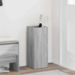 vidaXL Parasolfod Grå Sonoma 25 x 24,5 x 64 cm Konstrueret træ