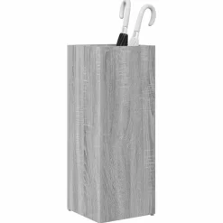 vidaXL Parasolfod Grå Sonoma 25 x 24,5 x 64 cm Konstrueret træ
