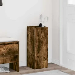 vidaXL Parasolfod Røget eg 25 x 24,5 x 64 cm Konstrueret træ